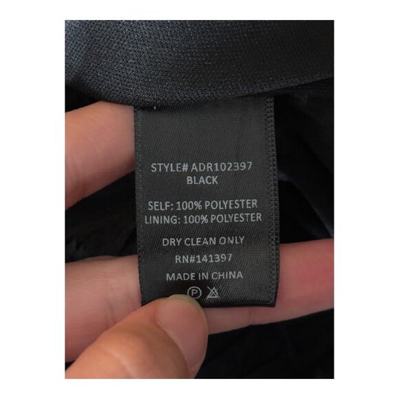 Astr the Label ruffle halter minidress dress black size Medium M - Picture 6 of 8